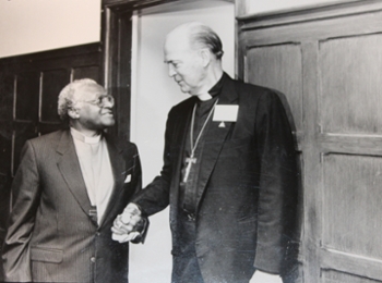 Desmond Tutu attends CSLR's first international conference